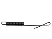 Resorte para comando de acelerador. Universal con enganche corto