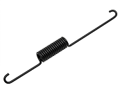 Resorte inferior para zapatas de freno trasero izquierdo y derecho. Ford Sierra