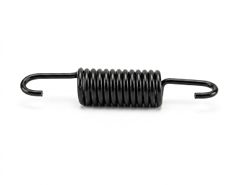 Resorte inferior para zapatas de freno delantero y trasero. Mercedes Benz LP 808 D.