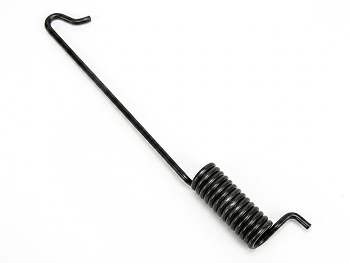 Resorte superior para zapata freno delantero y trasero. Largo 217 mm. Mercedes Benz LP 608 D