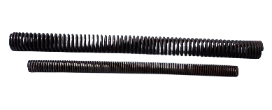 JUEGO DE RESORTES BIMASAS PARA BORA VENTO. RTE EXT 3,75MM EXT 21,3MM LGO 425MM; RTE INTERIOR AL 2,25MM EXT 13MM LGO 390MM.